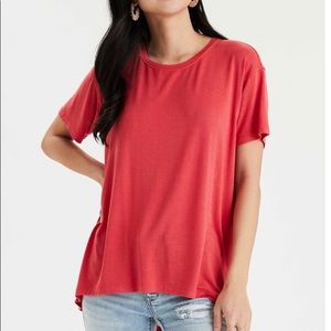 American Eagle T shirt Red